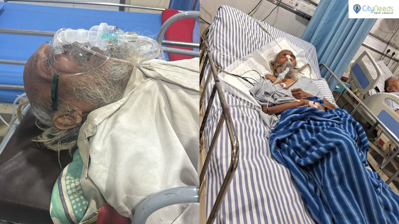 Help Hardyal, A 80 yrs .Aged Man Suffering from Brain Attack