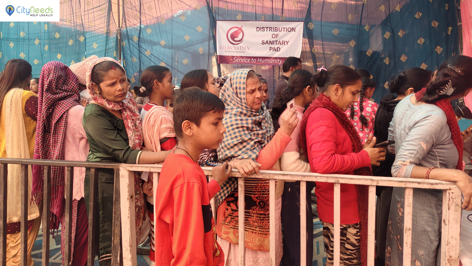 Support Bhavyadev's Pad & Clothes Langar – Her Health Matters