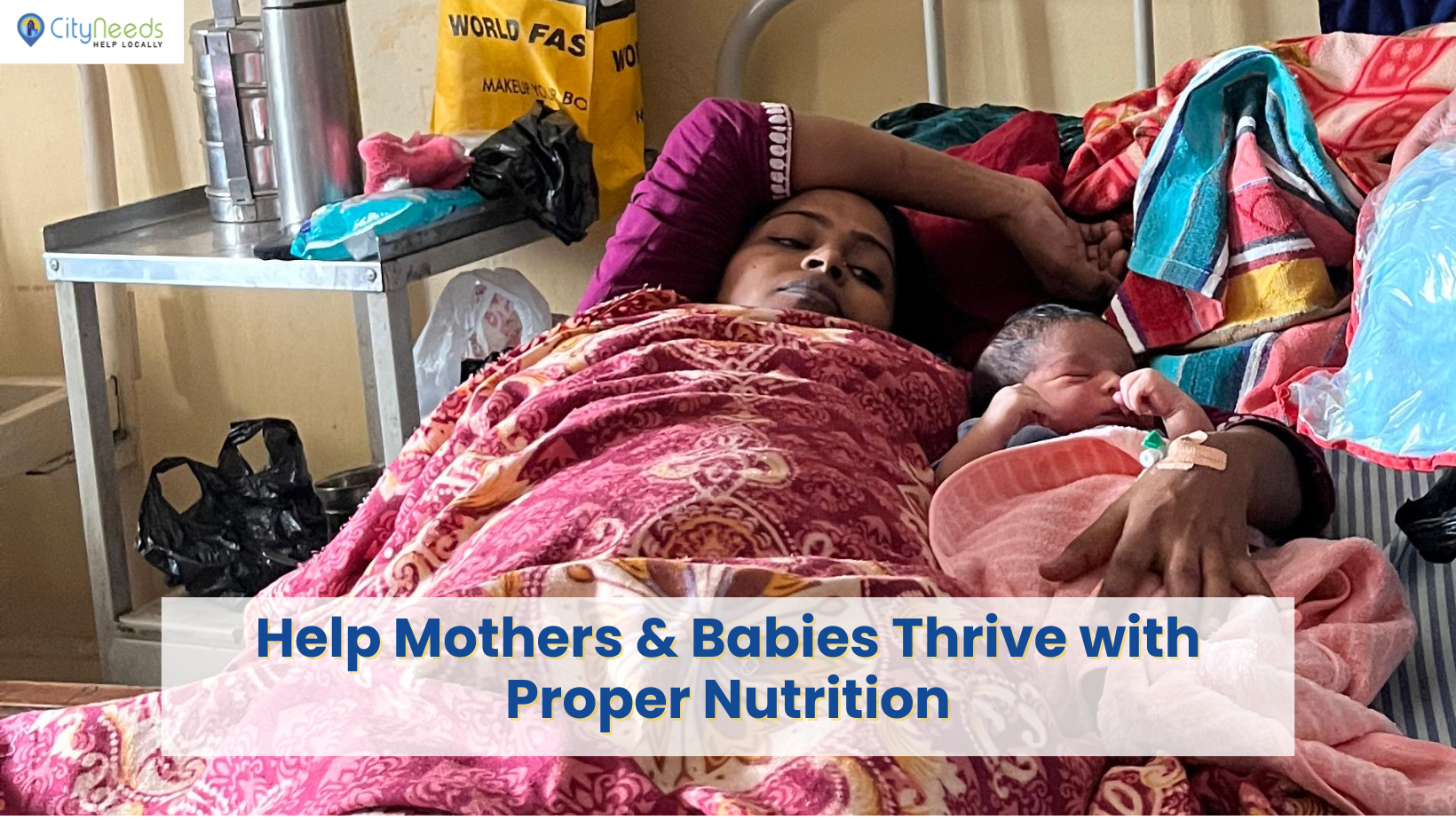Help Mothers & Babies Thrive with Proper Nutrition