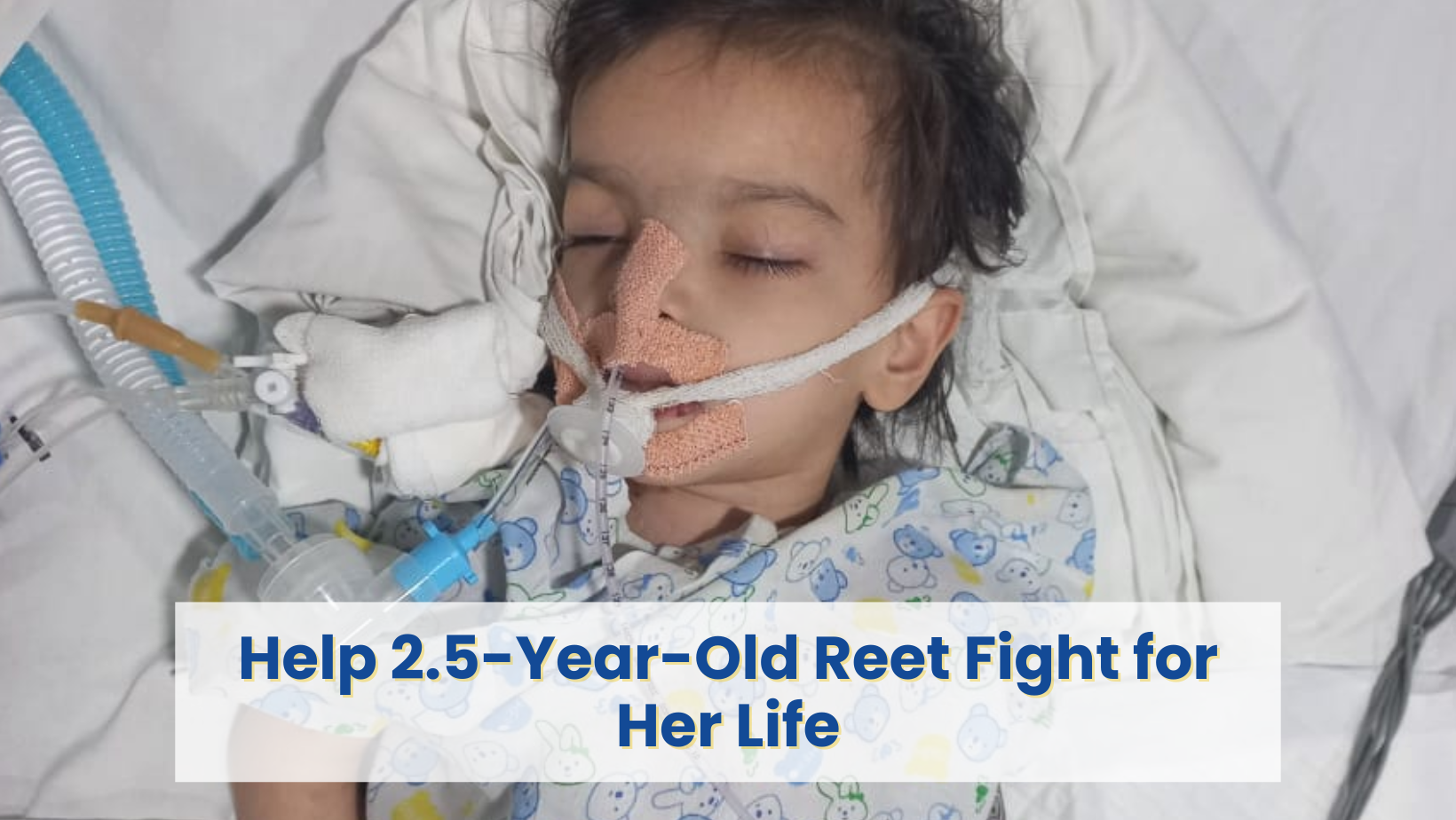 Help 2.5-Year-Old Reet Fight for Her Life