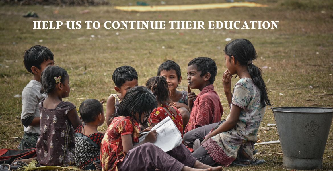 Help us to continue their education