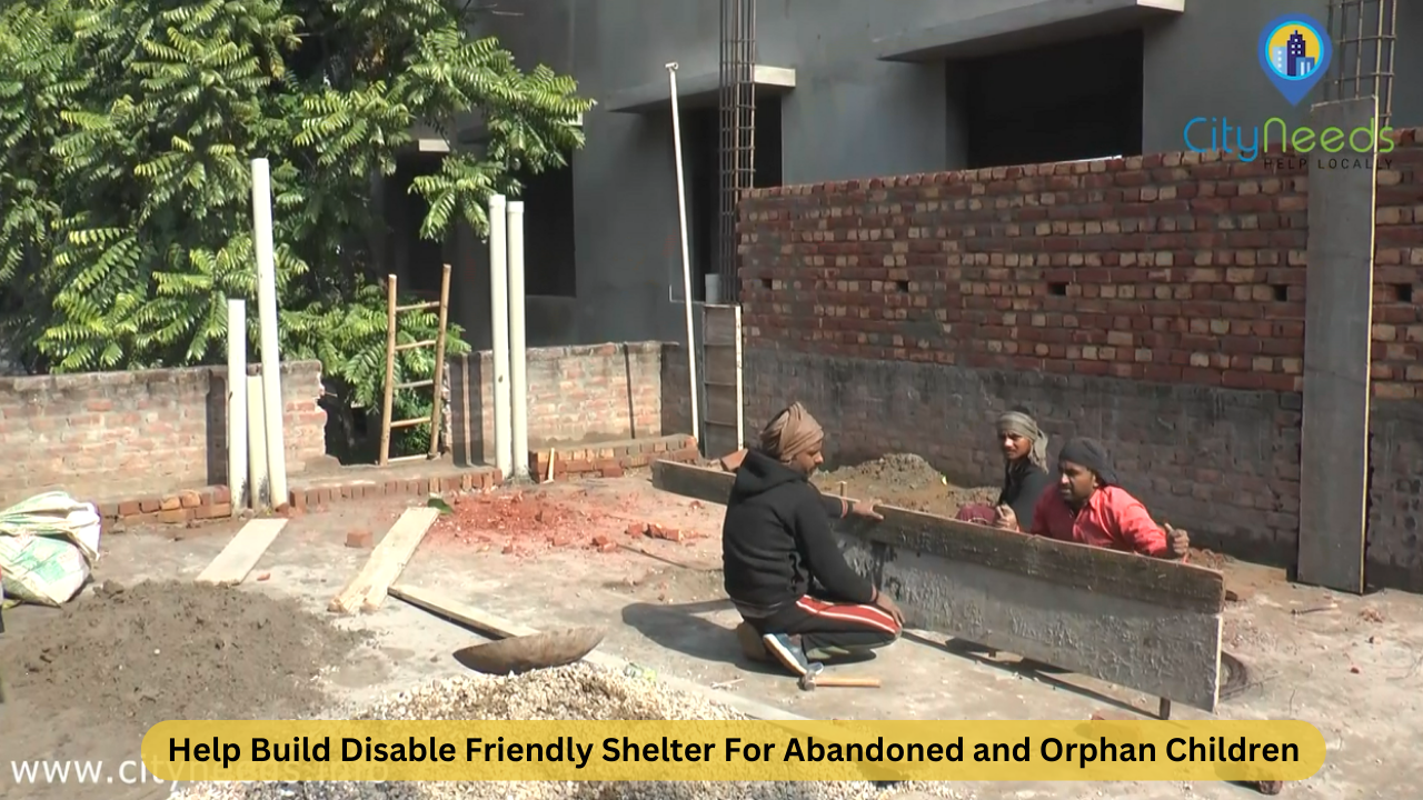 Help Build Disable Friendly Shelter For Orphanage Children